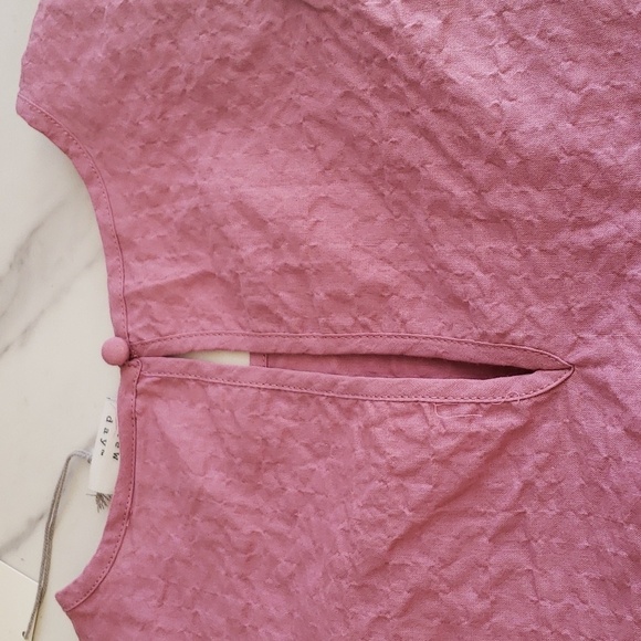 A New Day Flutter Sleeve Tank in Purple Size L - Picture 8 of 10